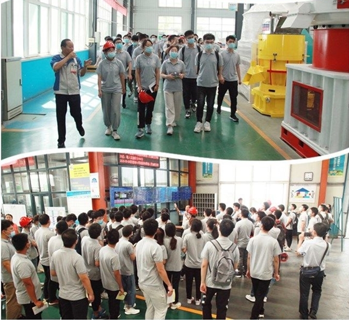 同学们进入颗?；氛固刖婊导?/></p><p>通过本次来山东金格瑞参观学习，同学们不仅深入学习了专业知识，更进一步了解了专业在现代科技中的应用，更加明确了就业方向与前景，谱写了山东金格瑞与校企合作的新篇章。</p><p style=